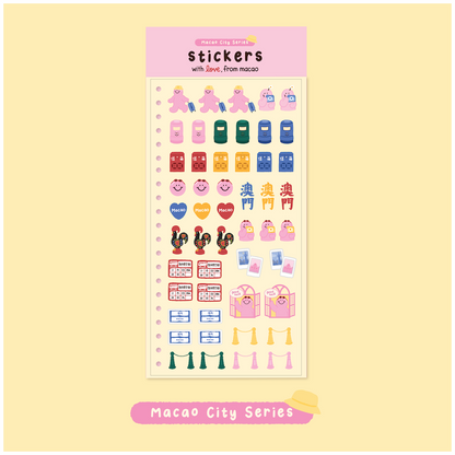 Macao Mini Stickers