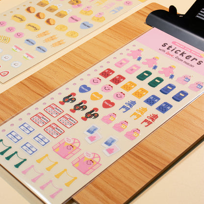 Macao Mini Stickers
