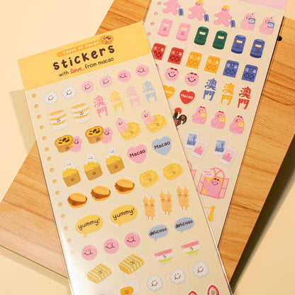 Macao Mini Stickers