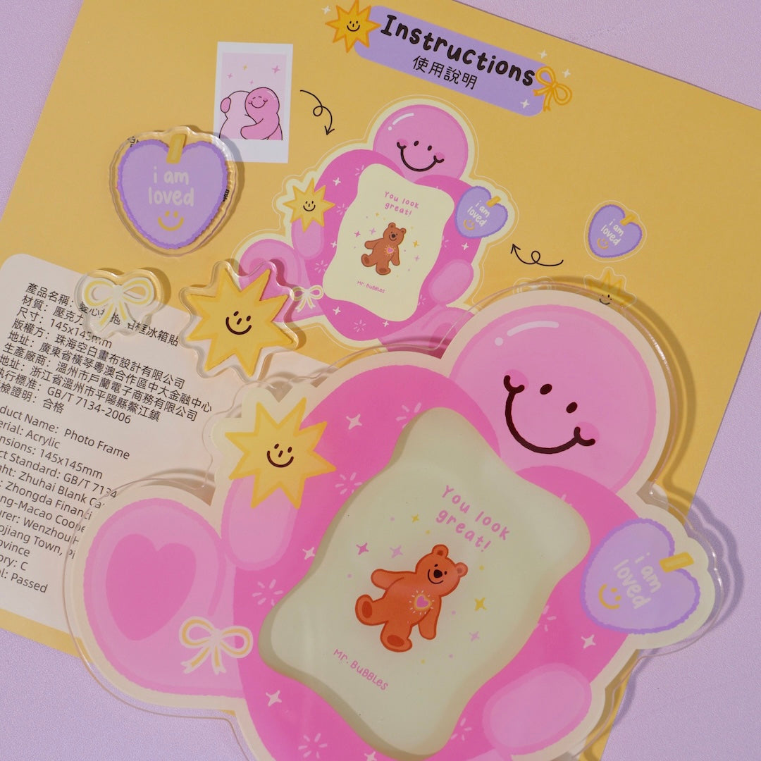 Acrylic Photo Frame Magnet