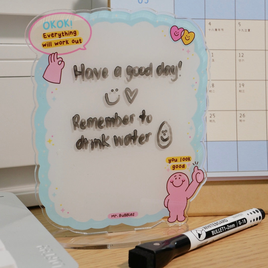 Acrylic Memo Board Stand