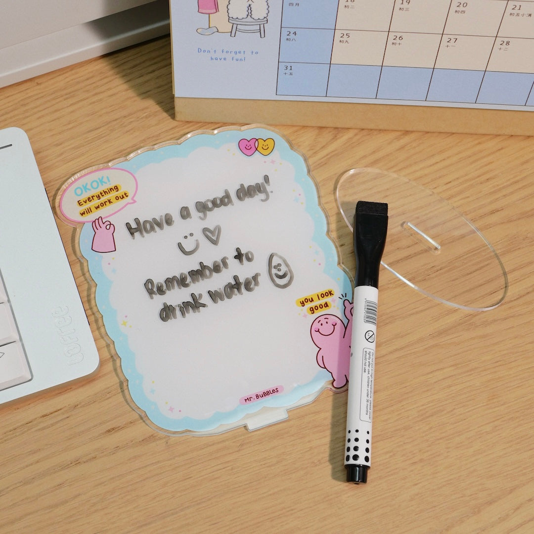Acrylic Memo Board Stand