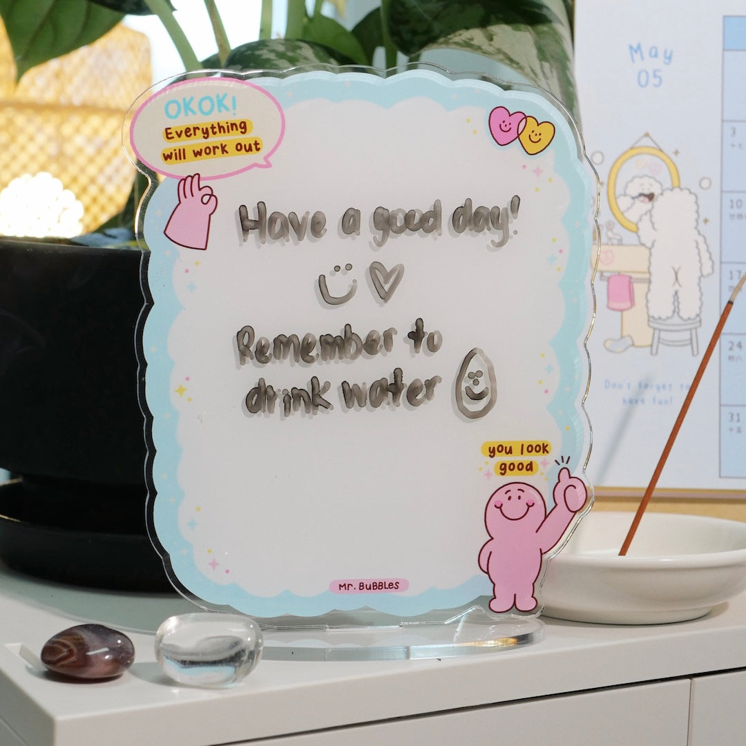 Acrylic Memo Board Stand