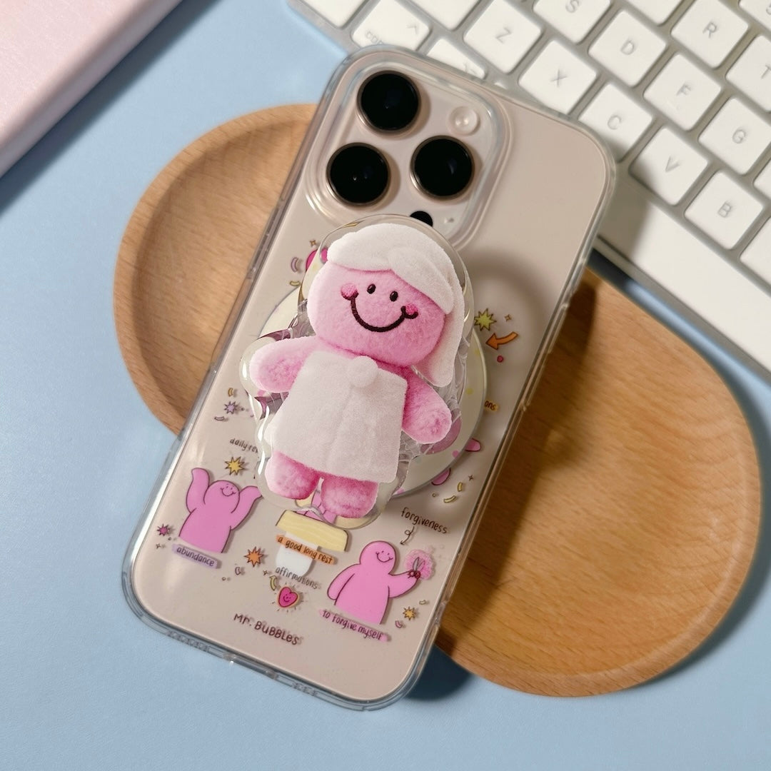 Mr.Bubbles Magnetic Phone Grip & Stand