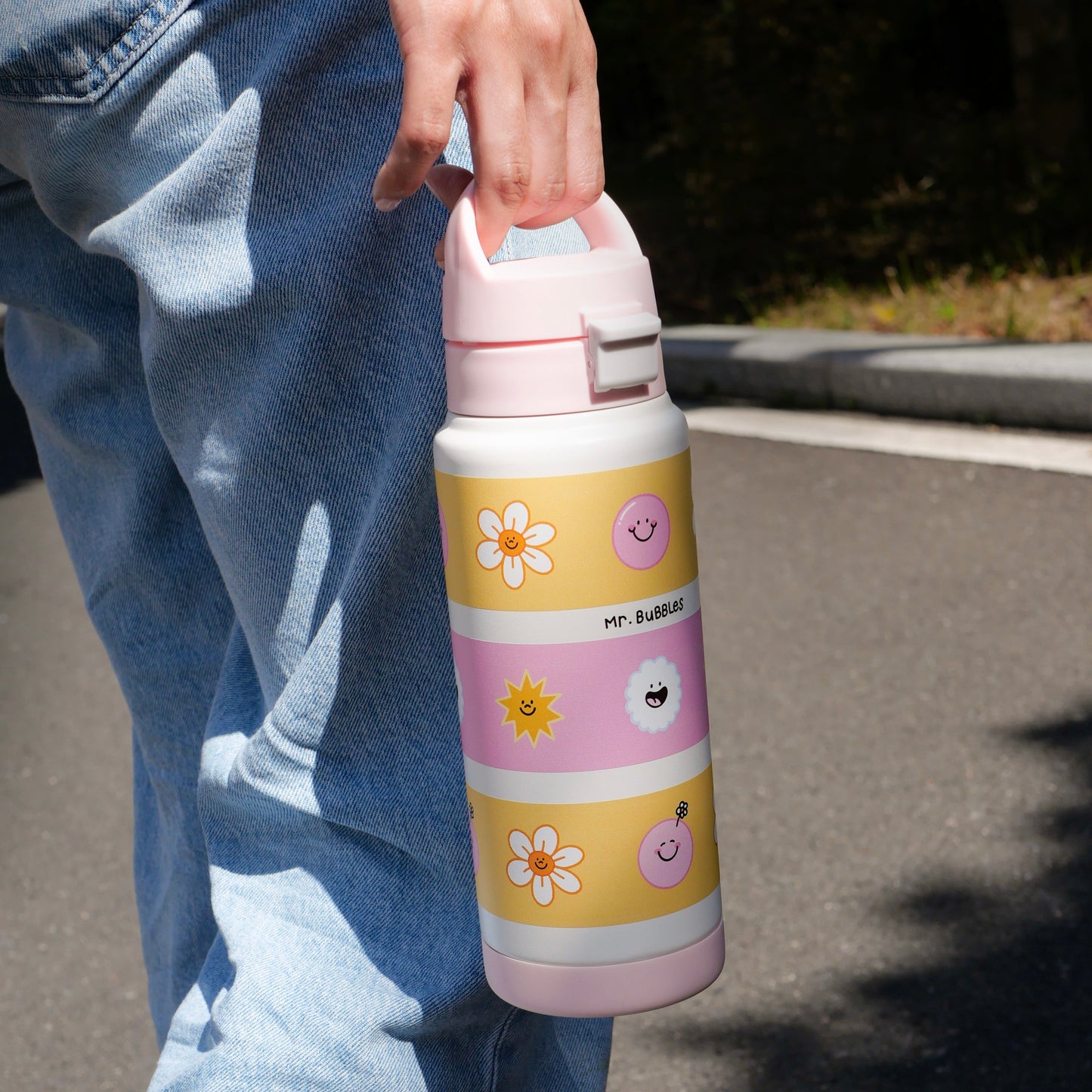 Mr.Bubbles Water Bottle