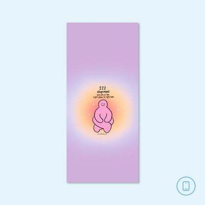 Angel Number 222 Alignment Wallpaper