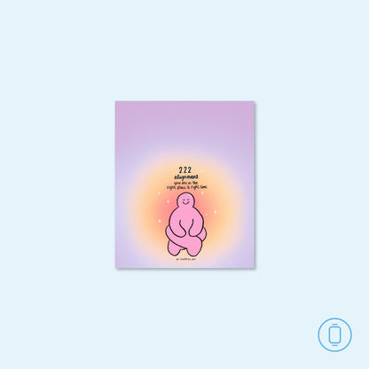 Angel Number 222 Alignment Wallpaper