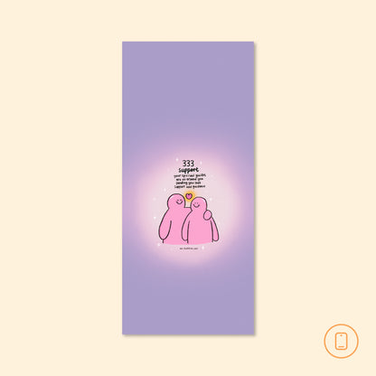 Angel Number 333 Support Wallpaper