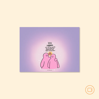 Angel Number 333 Support Wallpaper