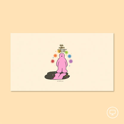 Angel Number 666 Reflect Wallpaper