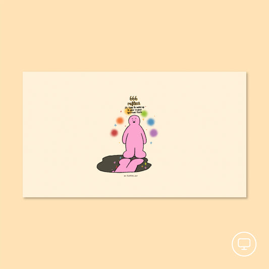 Angel Number 666 Reflect Wallpaper