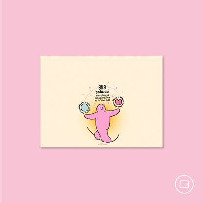 Angel Number 888 Balance Wallpaper