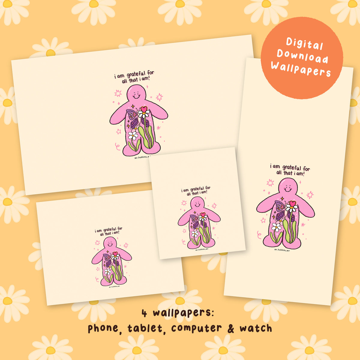 Digital Download | A Thank-You Letter to Myself Wallpapers