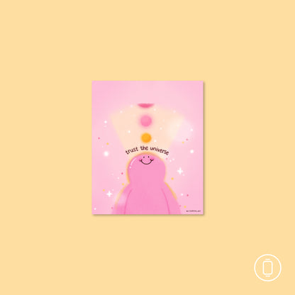 Have Faith in the Universe Wallpaper