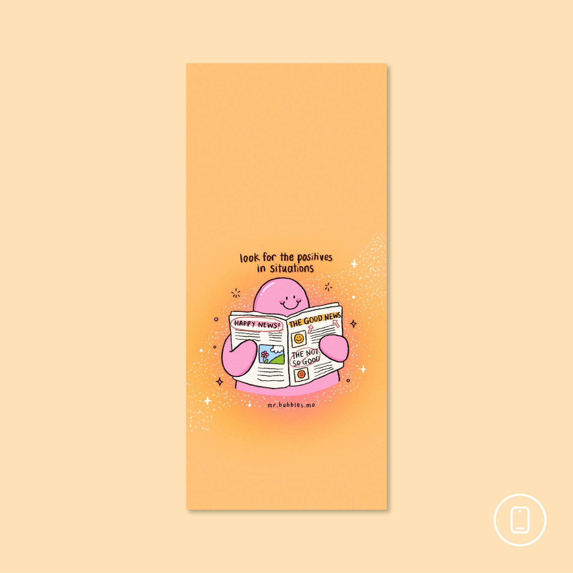 Look for the Positives Wallpaper