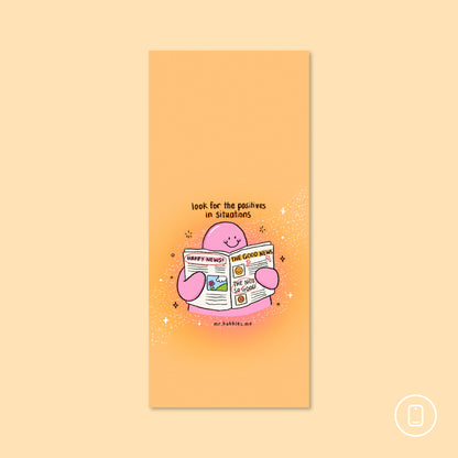 Look for the Positives Wallpaper