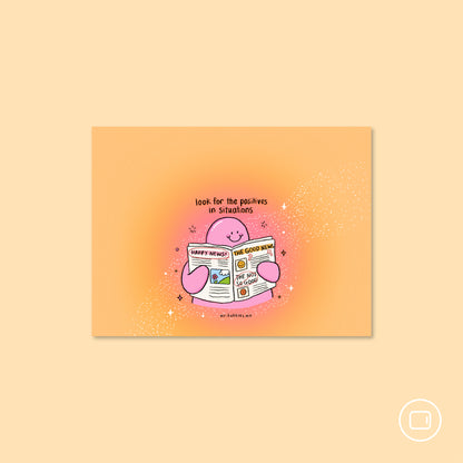 Look for the Positives Wallpaper