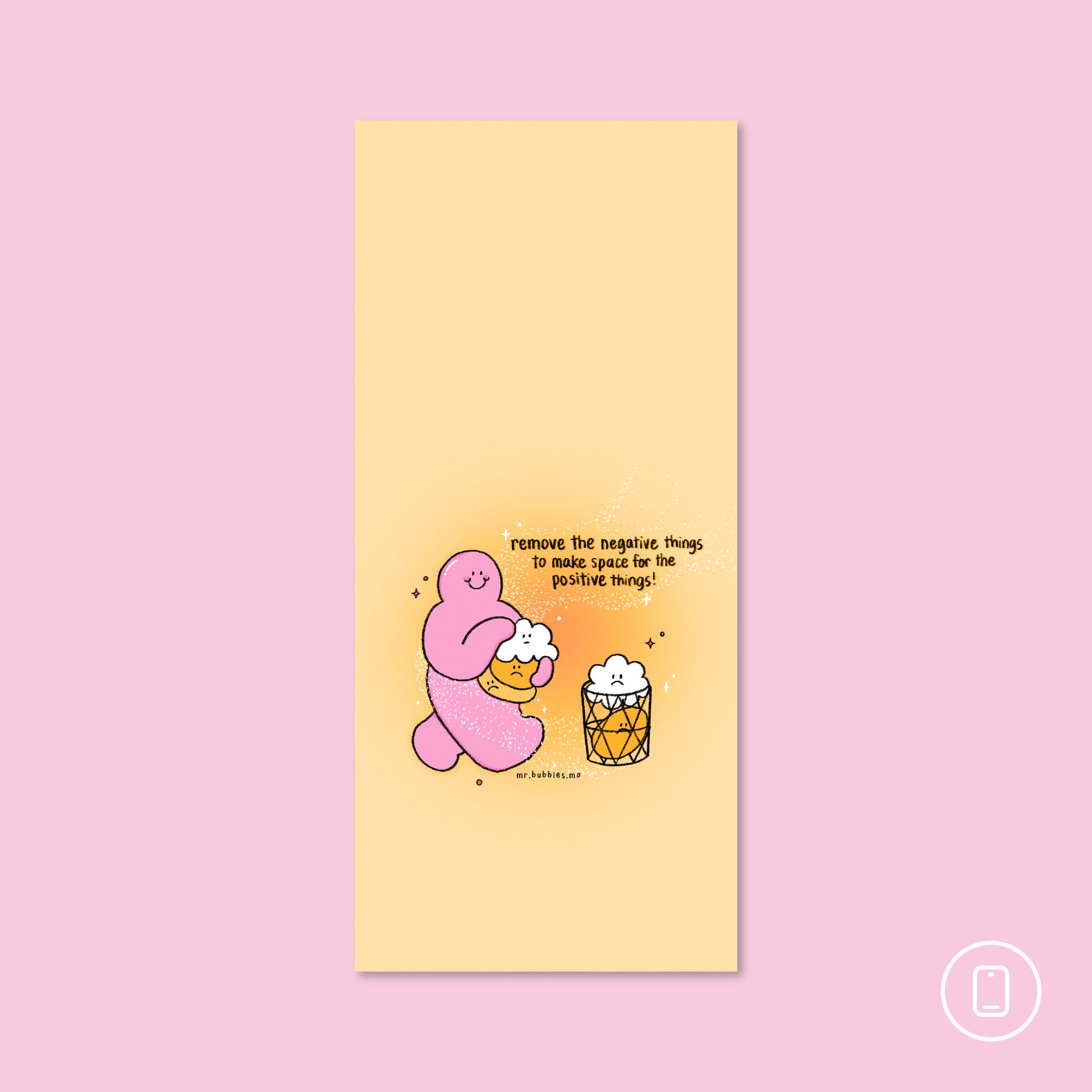 Make Space for the Positive Wallpaper