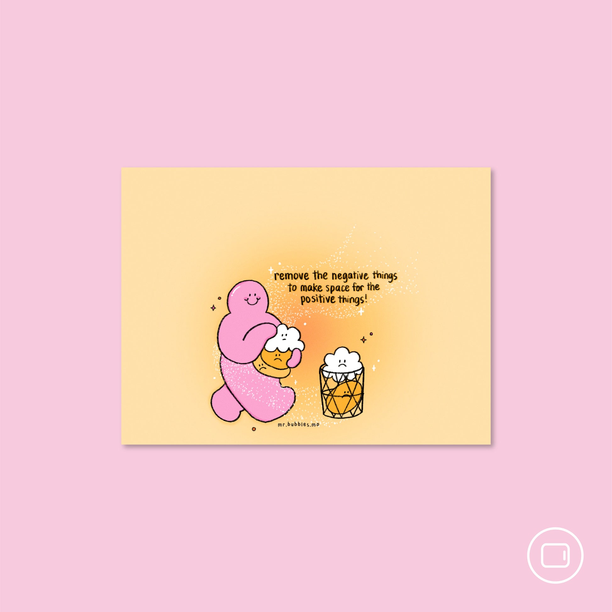 Make Space for the Positive Wallpaper