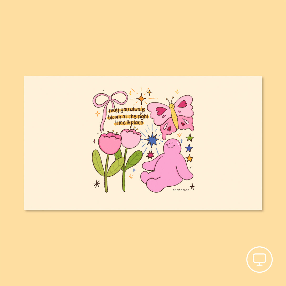 May You Always Bloom Wallpaper