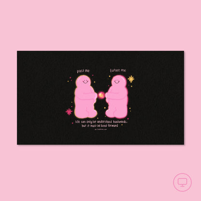 Past Me & Future Me Wallpaper
