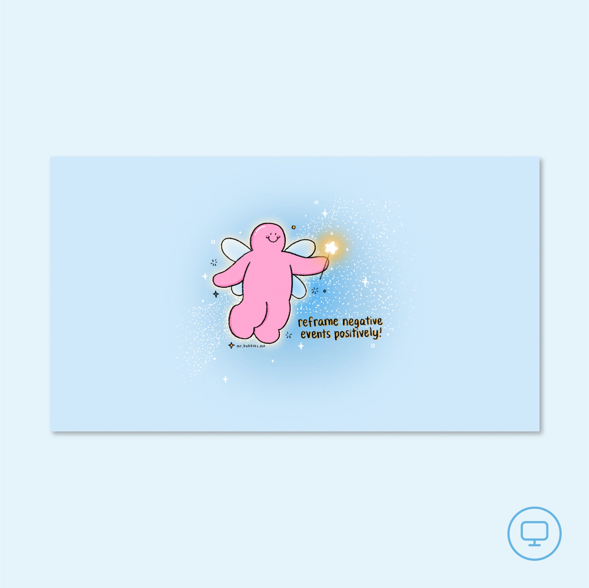 Reframe Negativity Wallpaper