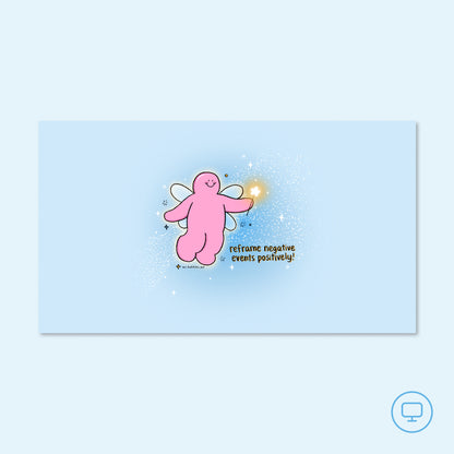 Reframe Negativity Wallpaper