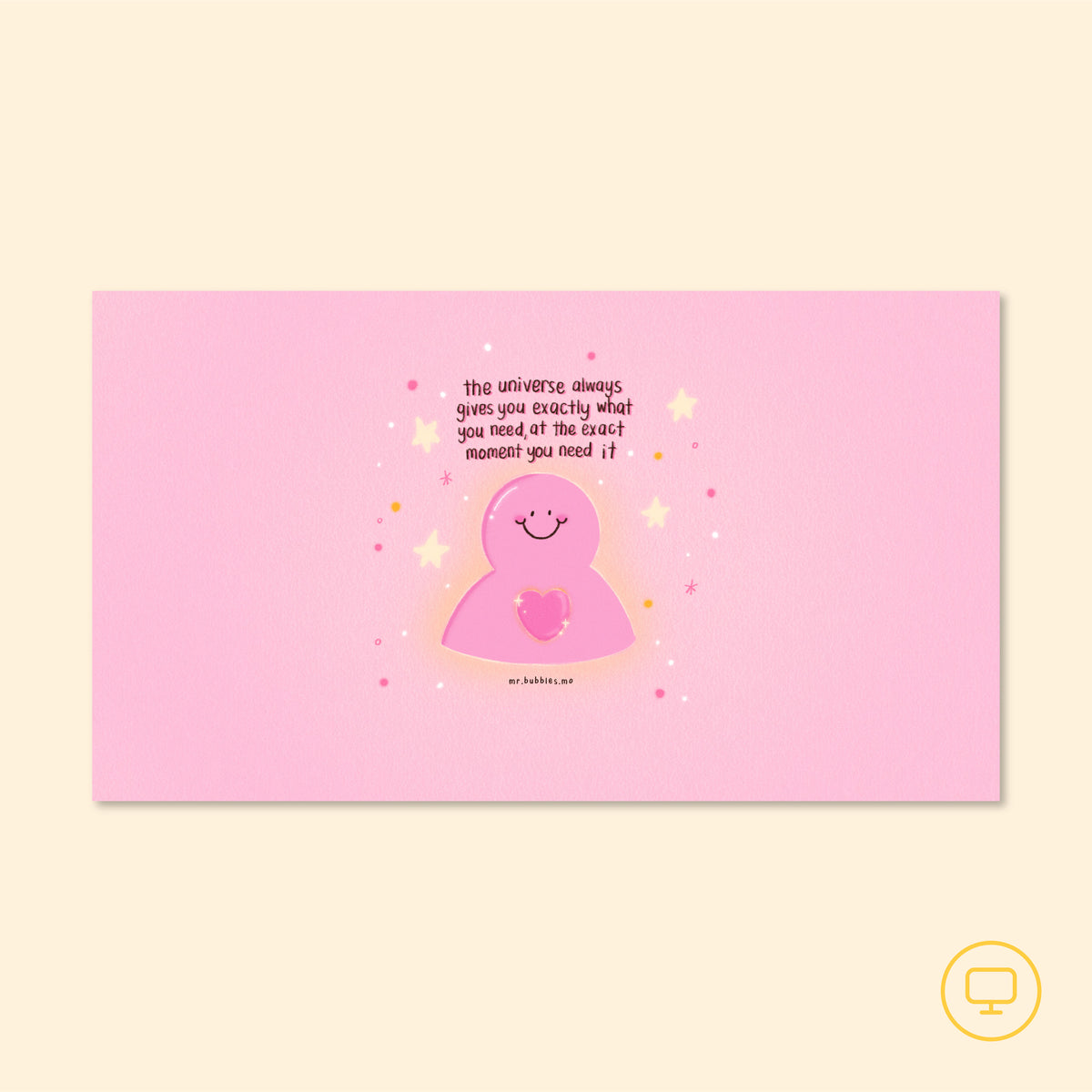 The Universe Always Gives You What You Need Wallpaper