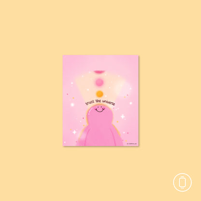 Trust the Universe Wallpaper